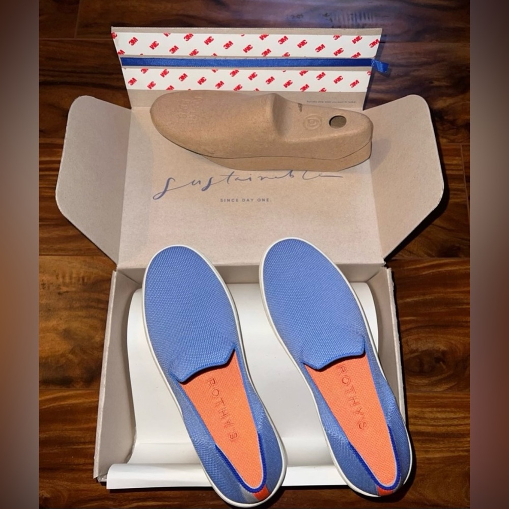 NEW Rothy’s size 6.5 The Original Slip on Sneaker in Boardwalk
